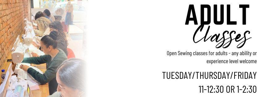 Adult Sewing Classes