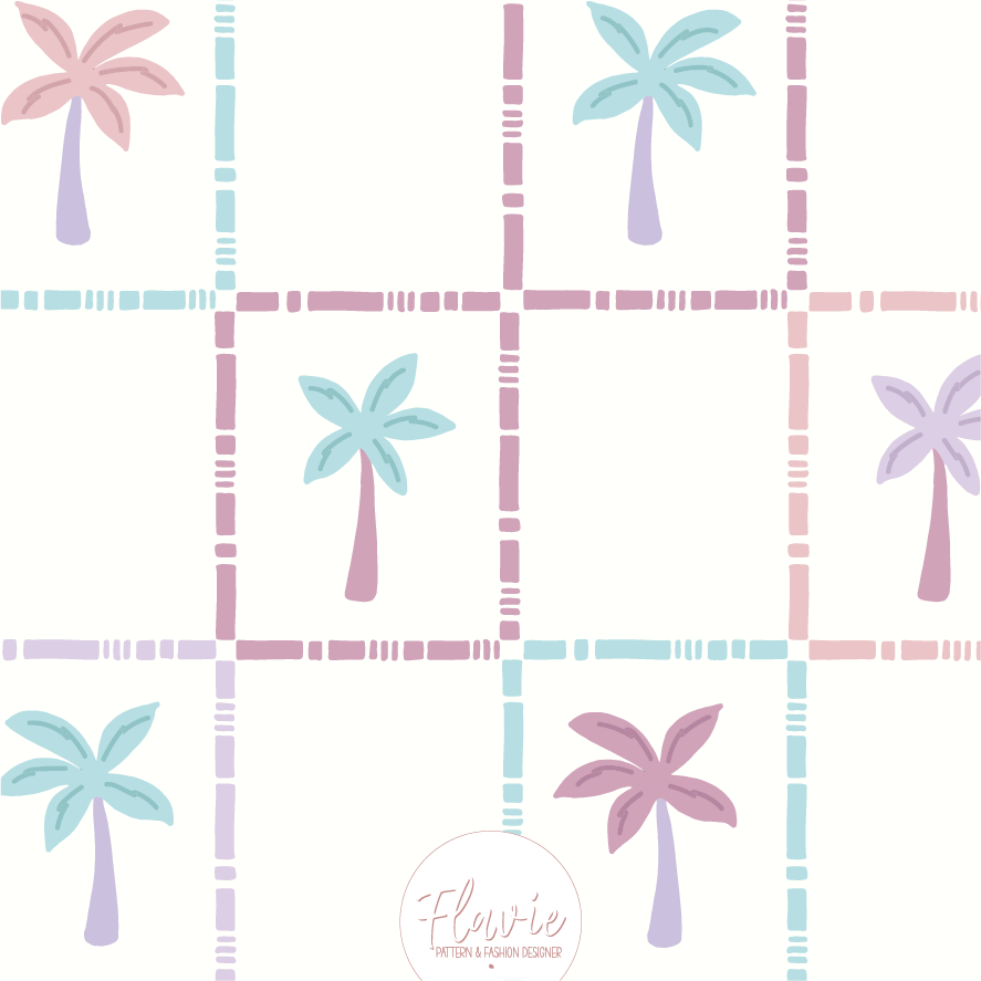 PALM SQUARE  BY FLAVIE - E27_20
