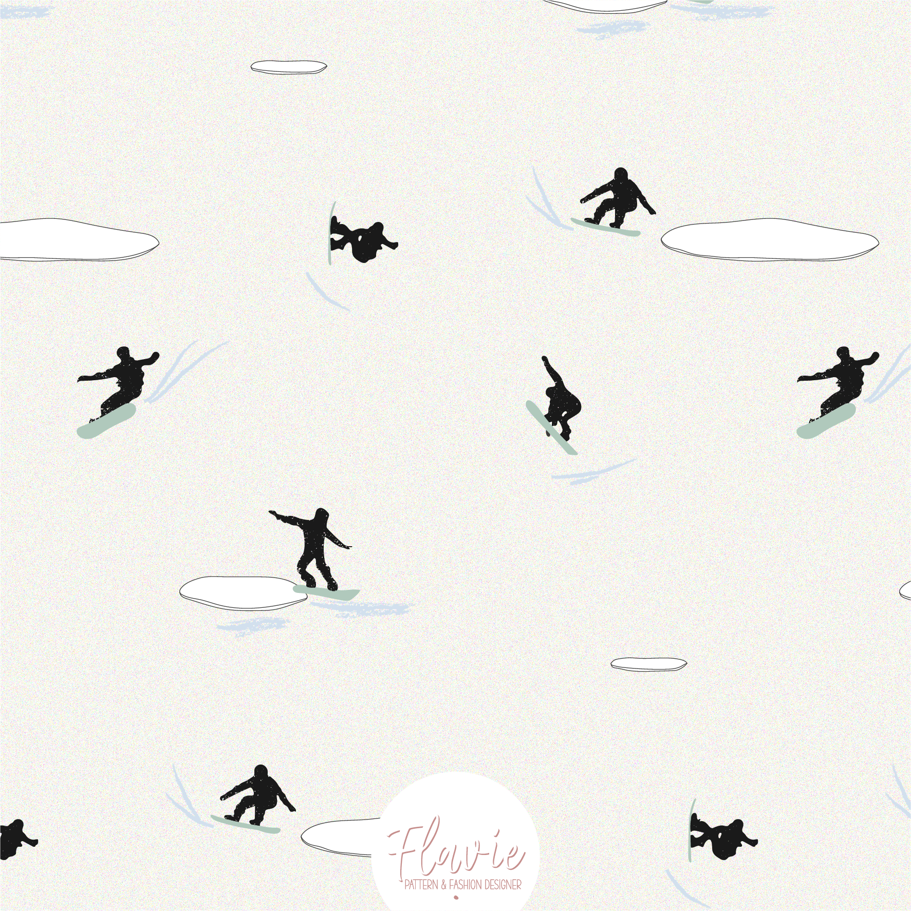 SNOWBOARD BY FLAVIE - AH22_43