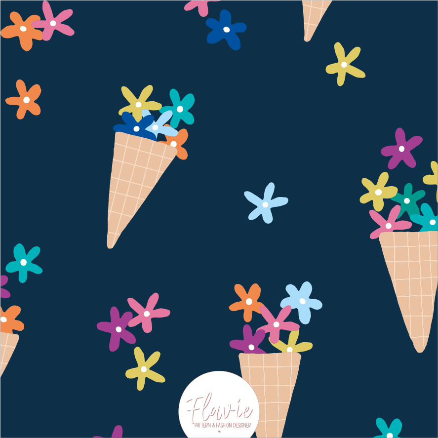 FLOWERS CREAM BY FLAVIE - E27_68