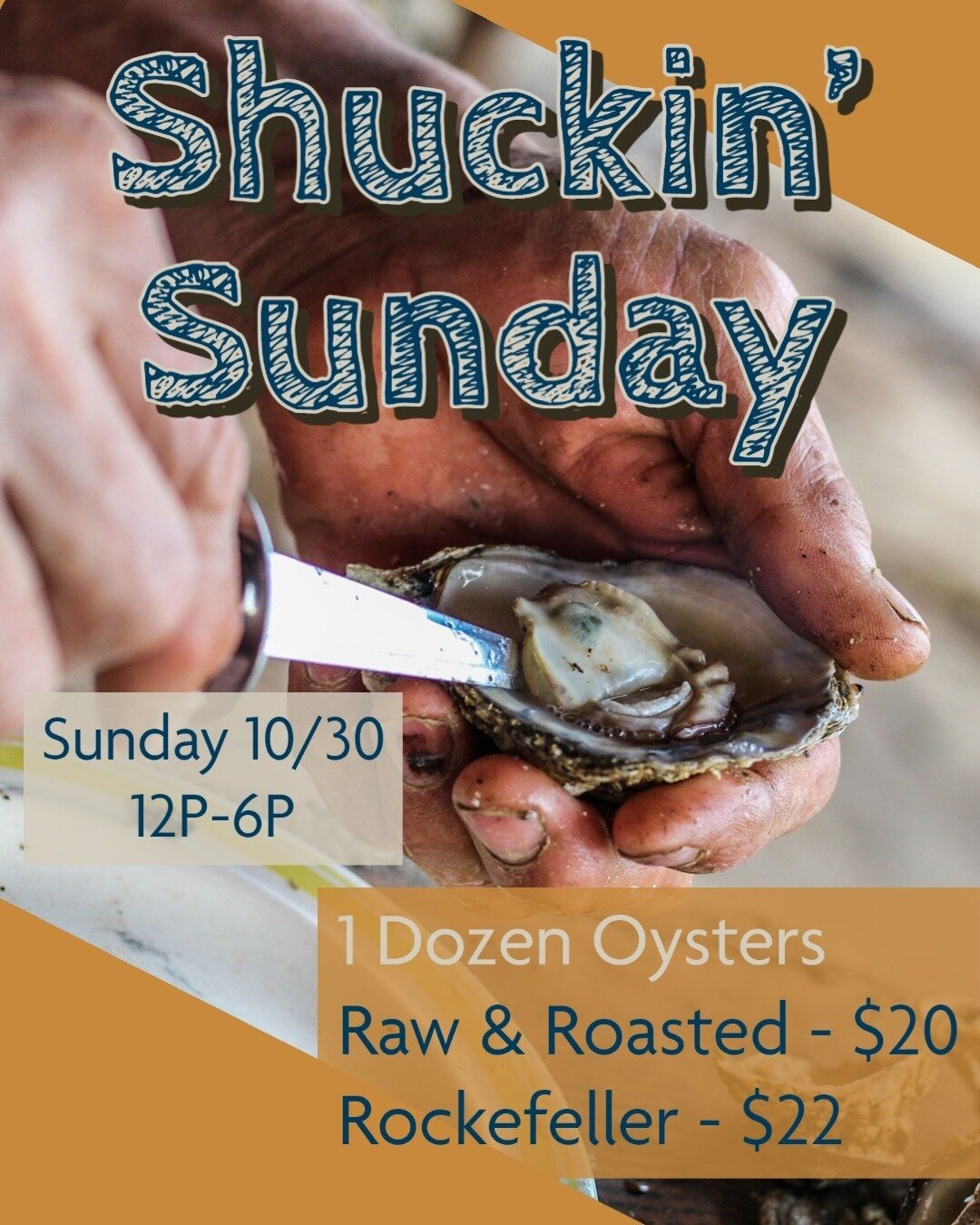 Shuckin' Sunday returns this Sunday 10/30 from 12-6 (or until we run out of oysters!) We'll be bringing in Oysters from our friends at @shootingpointoysters and they'll be ready to go at noon! Max Power takes the stage from 3-5.
.
.
.
.
.
.
#craftbee