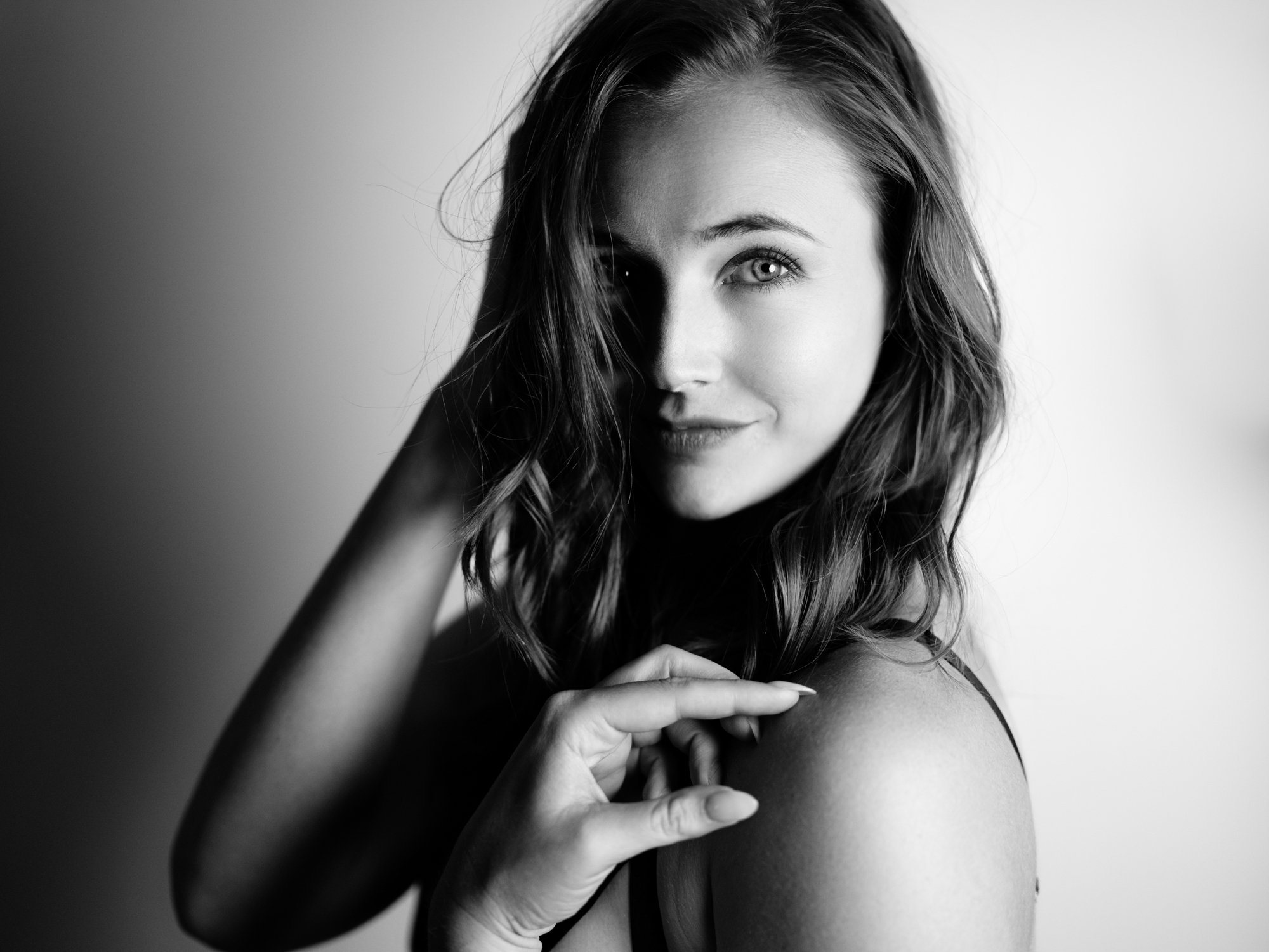 Intimate boudoir session for self-love and confidence