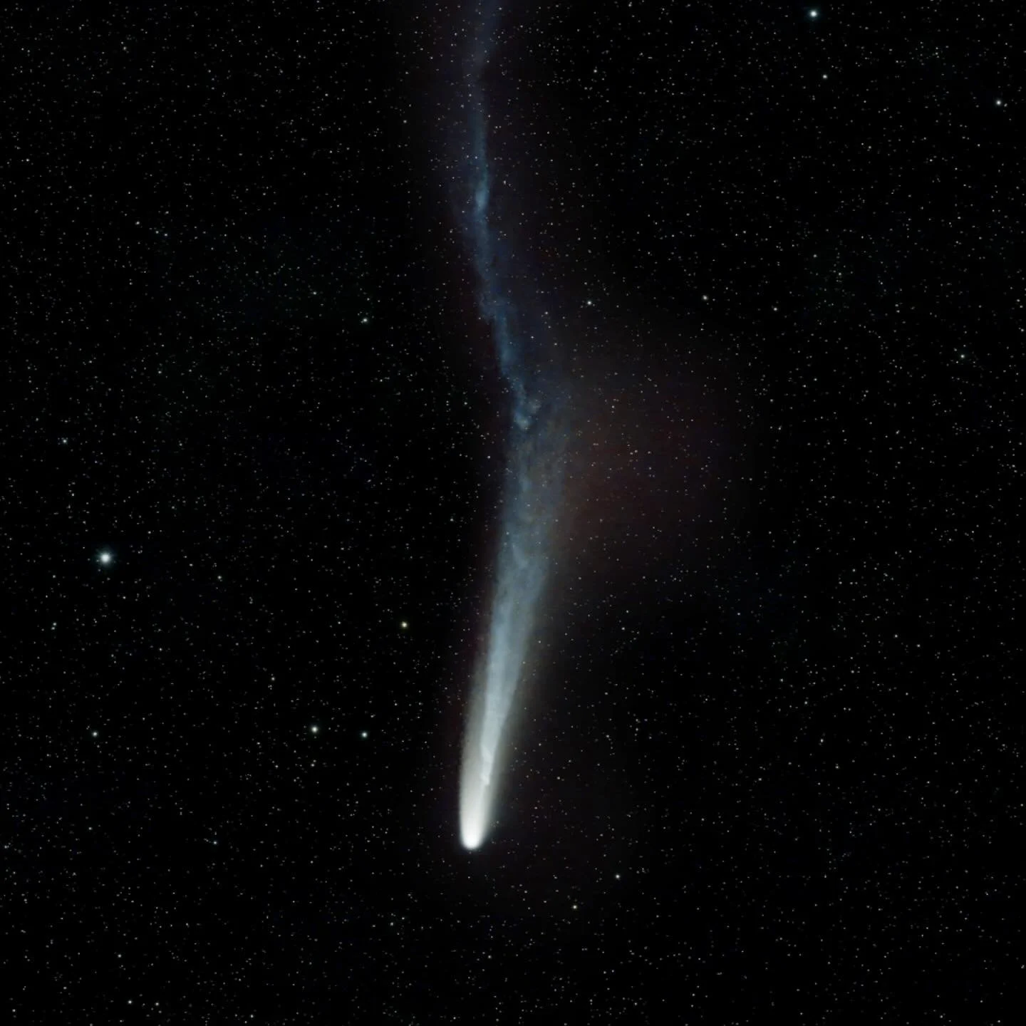 Comet Lemmon 🍋 a lil late 

This periodic comet was visible only by telescope briefly in OCT 2025. I finally took some time to struggle with #pixinsight to process this difficult target. A lil delayed gratification 🤌🏼

#comet #astrophotography