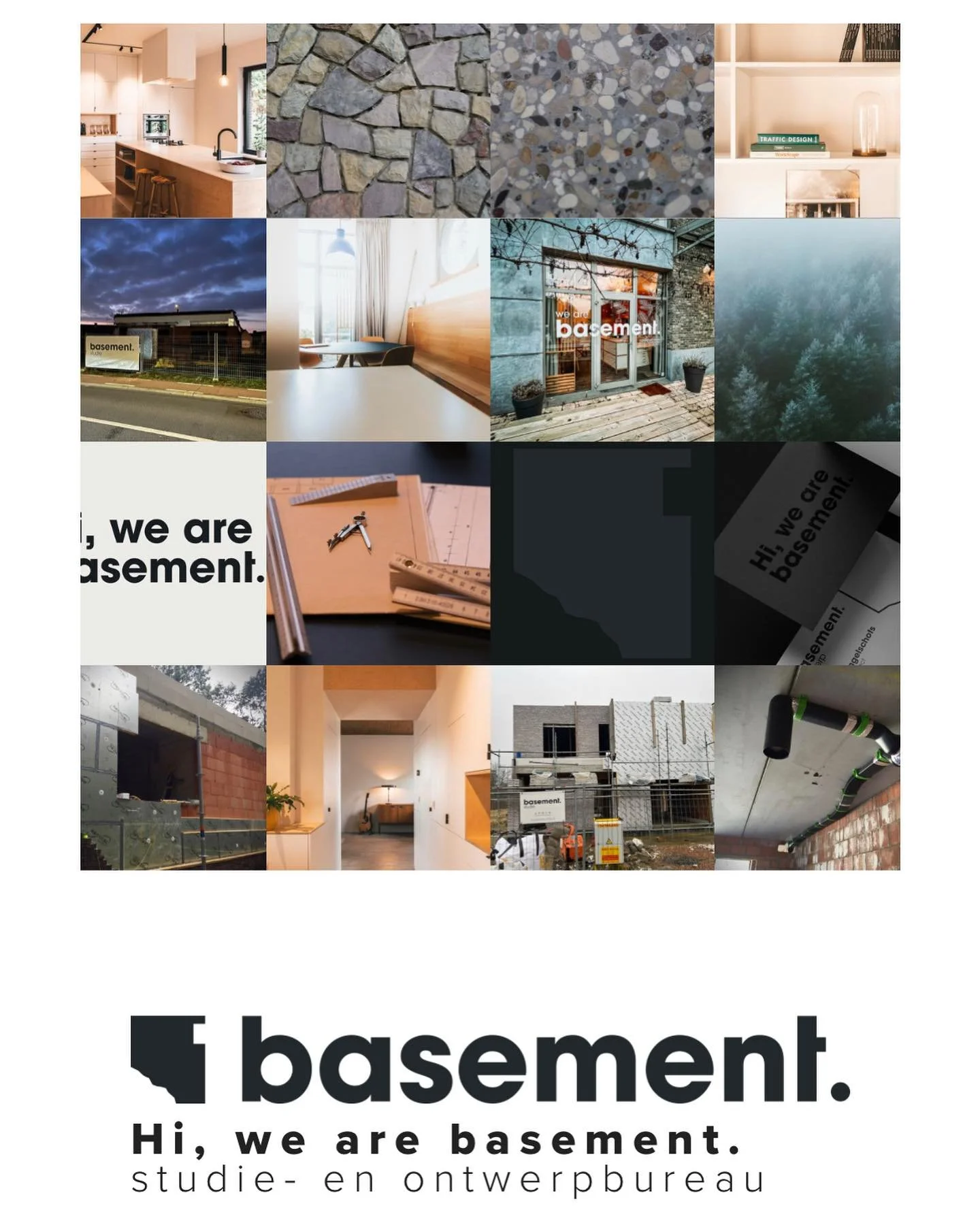 Tijdens het bouwverlof krijgt onze website een upgrade 🤩🤩
Ga alvast eens kijken op www.basement.be 
#basement #studie #ontwerp