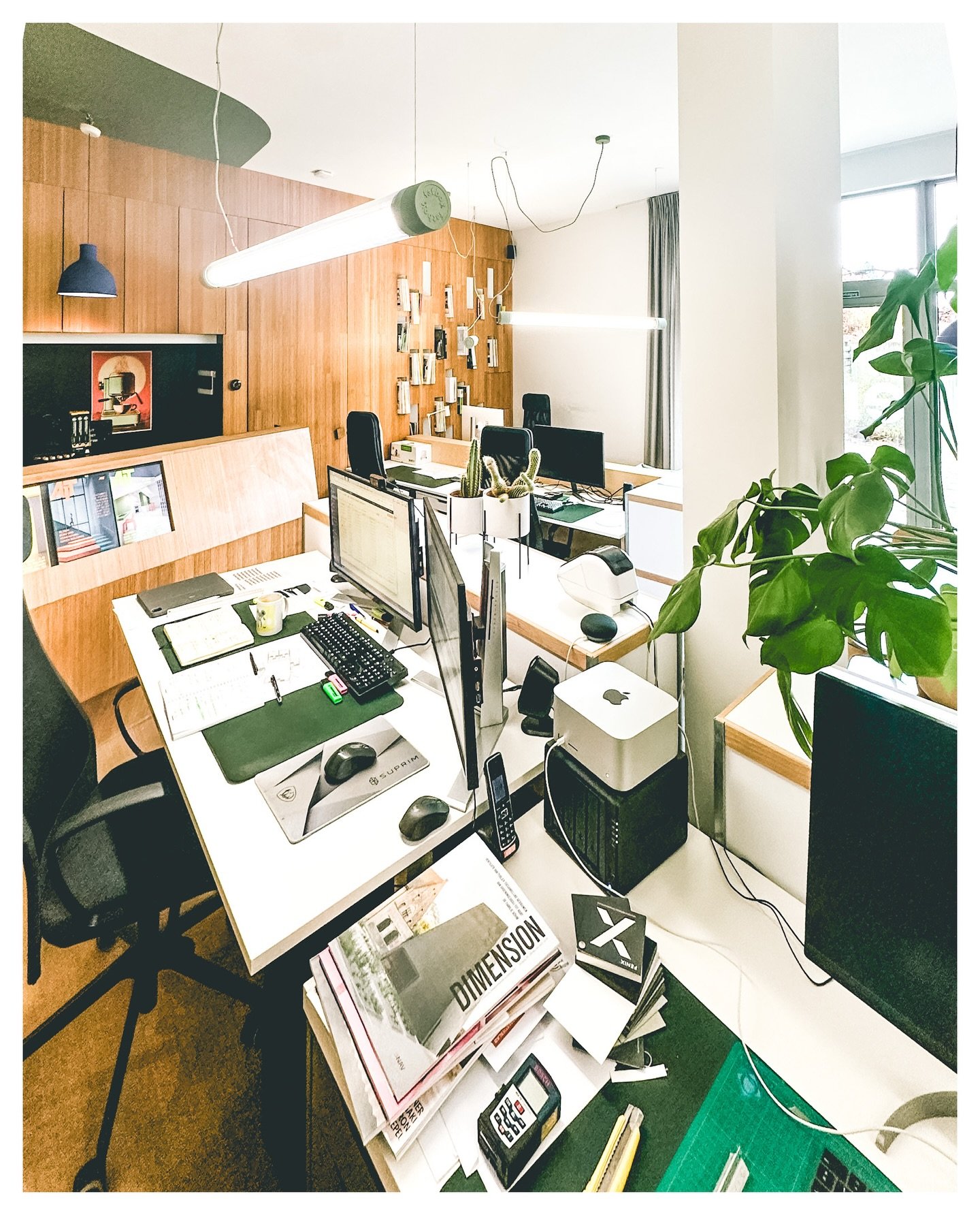 Behind the scenes: Thuiswerkdag vandaag. Rustig op kantoor.