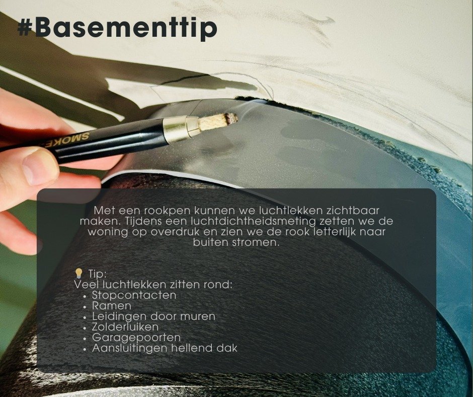 💡Basementtip: kleine actie, groot resultaat.