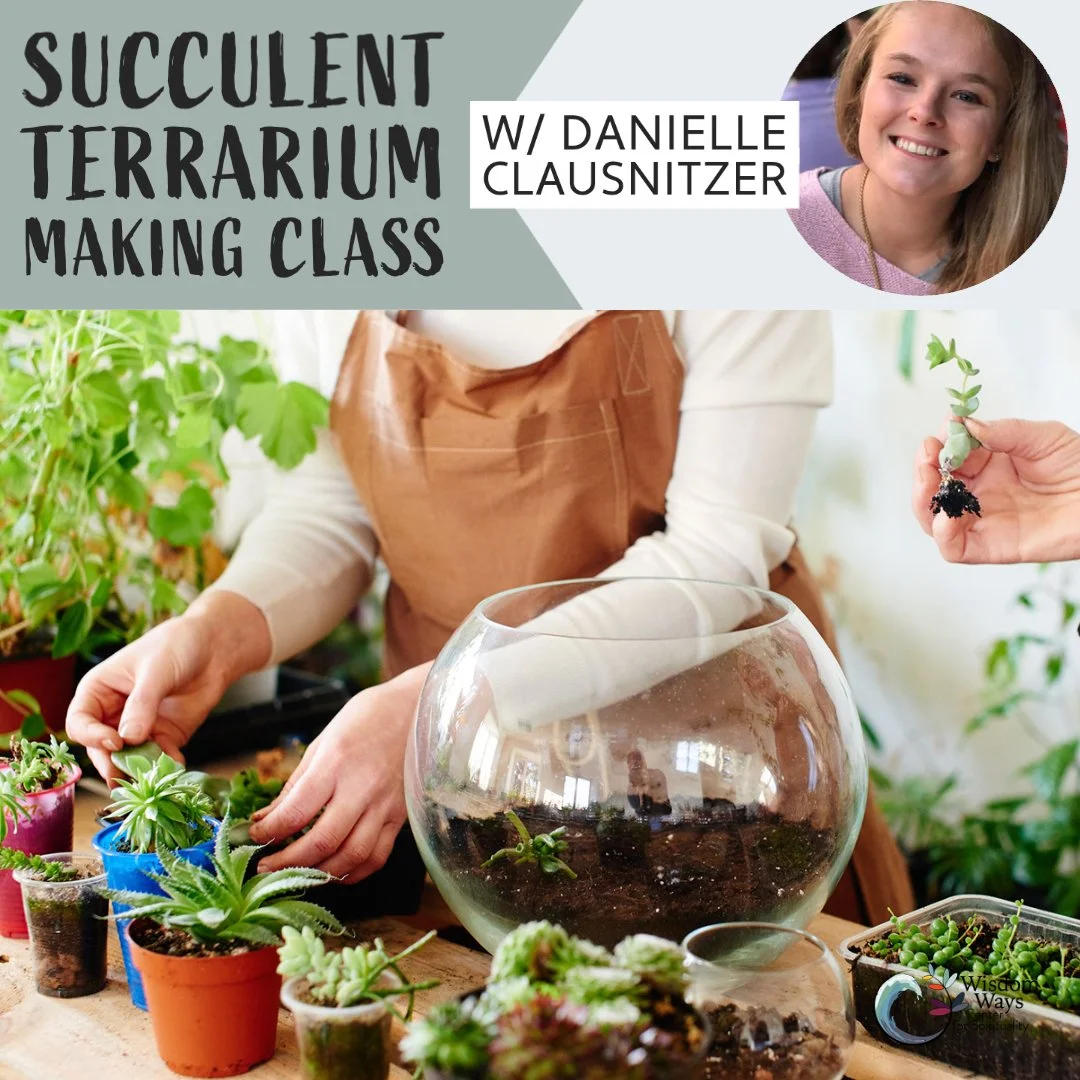 Succulent Terrarium Making Class 