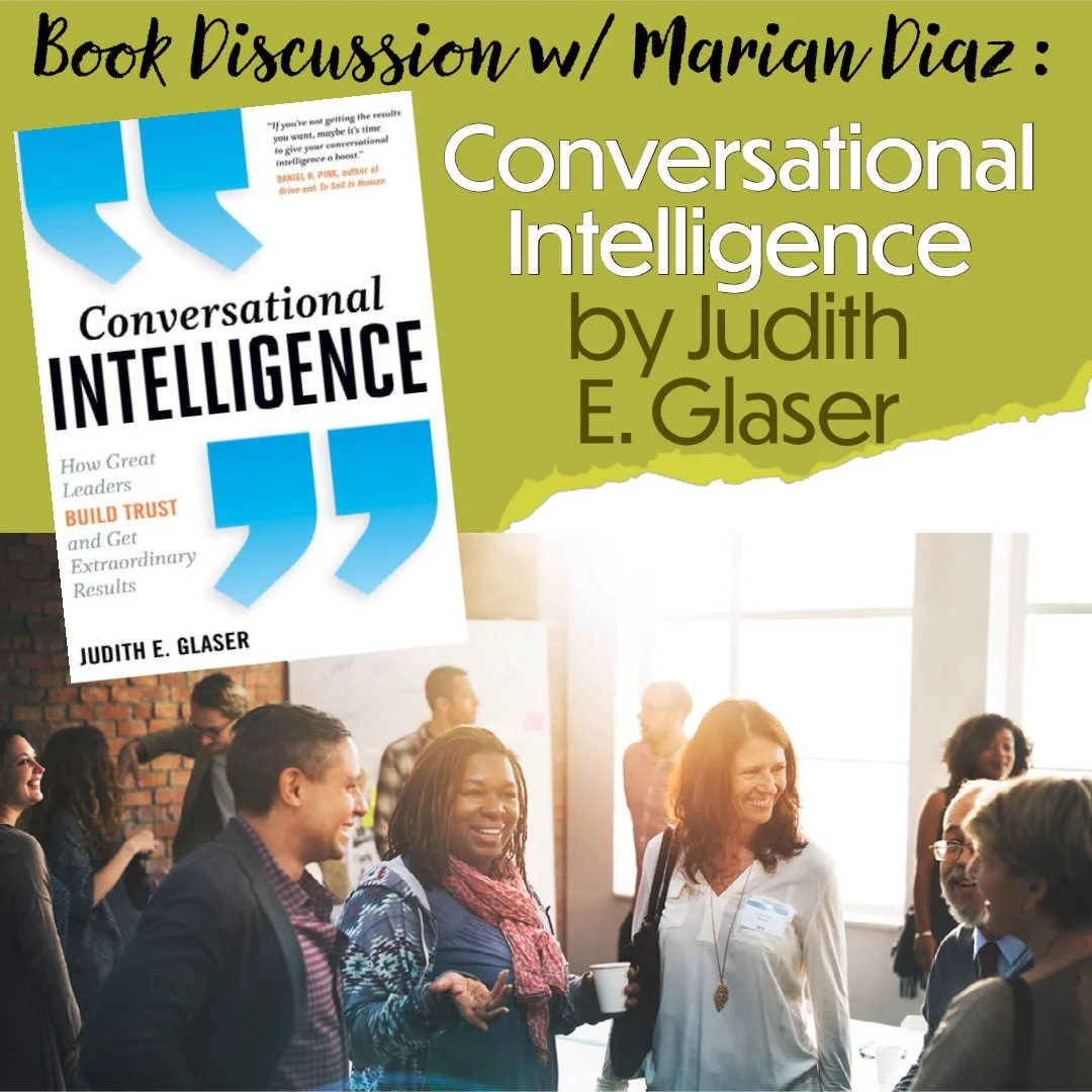 Book Discussion: Conversational Intelligence 