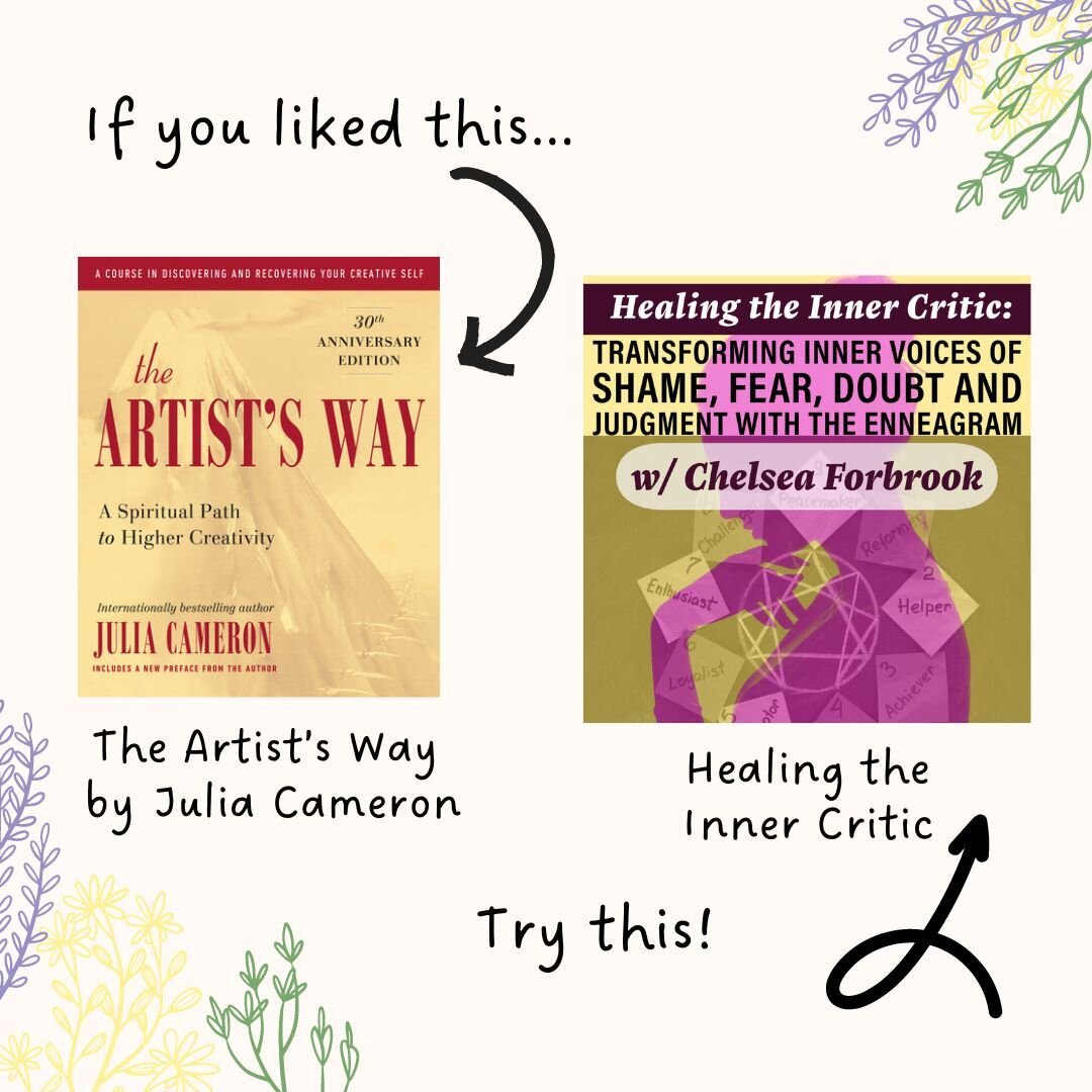 Did you learn a lot from Julia Cameron's The Artist's Way, especially about naming and talking to your Inner Critic? This class coming up FEB 22 &amp; 29 with @Chelsea_Forbrook which focuses on *Healing* the Inner Critic might be the next step for yo
