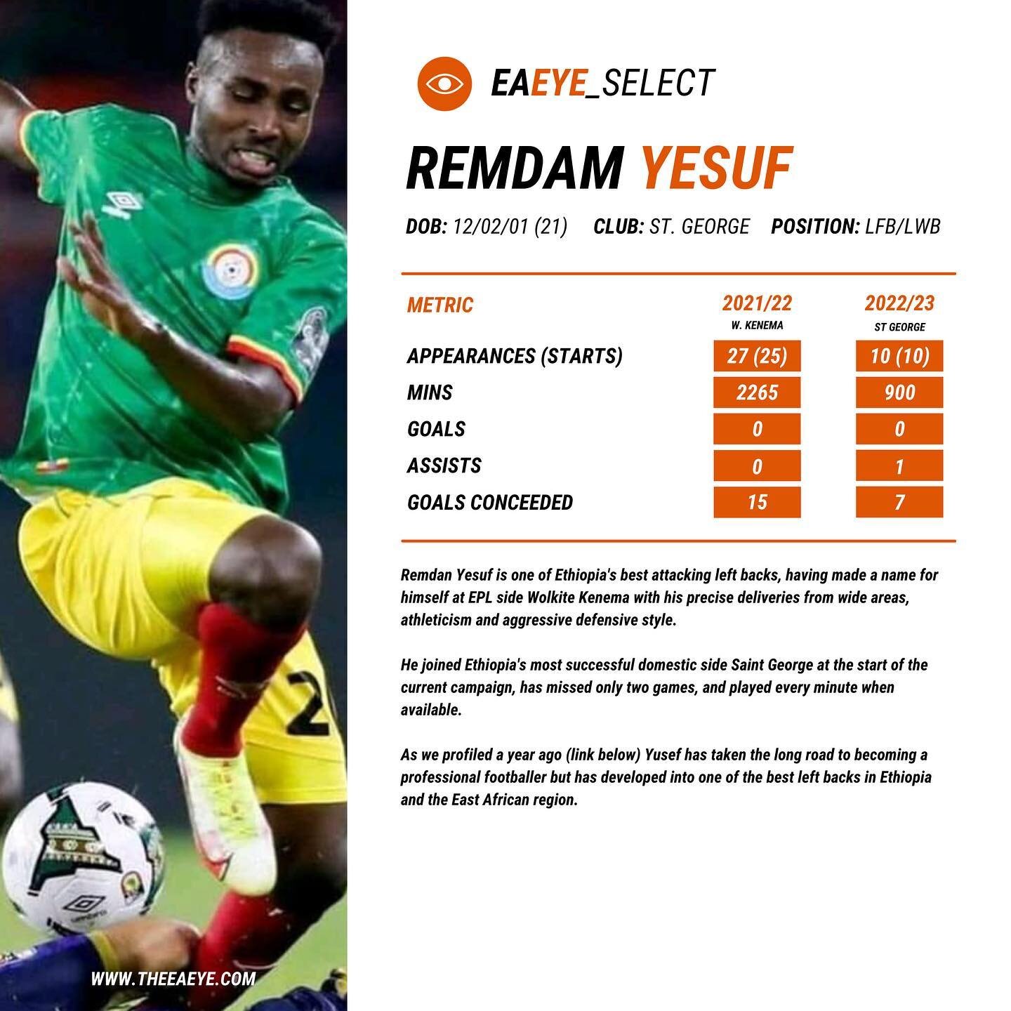 Following our profile of Uganda 🇺🇬 our scouts profile players likely to make an impact for Ethiopia 🇪🇹 at CHAN.