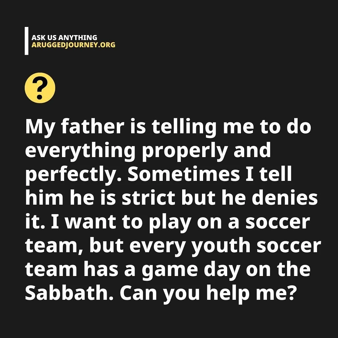 My father is telling me to do everything properly and perfectly. Sometimes I tell him he is strict but he denies it.