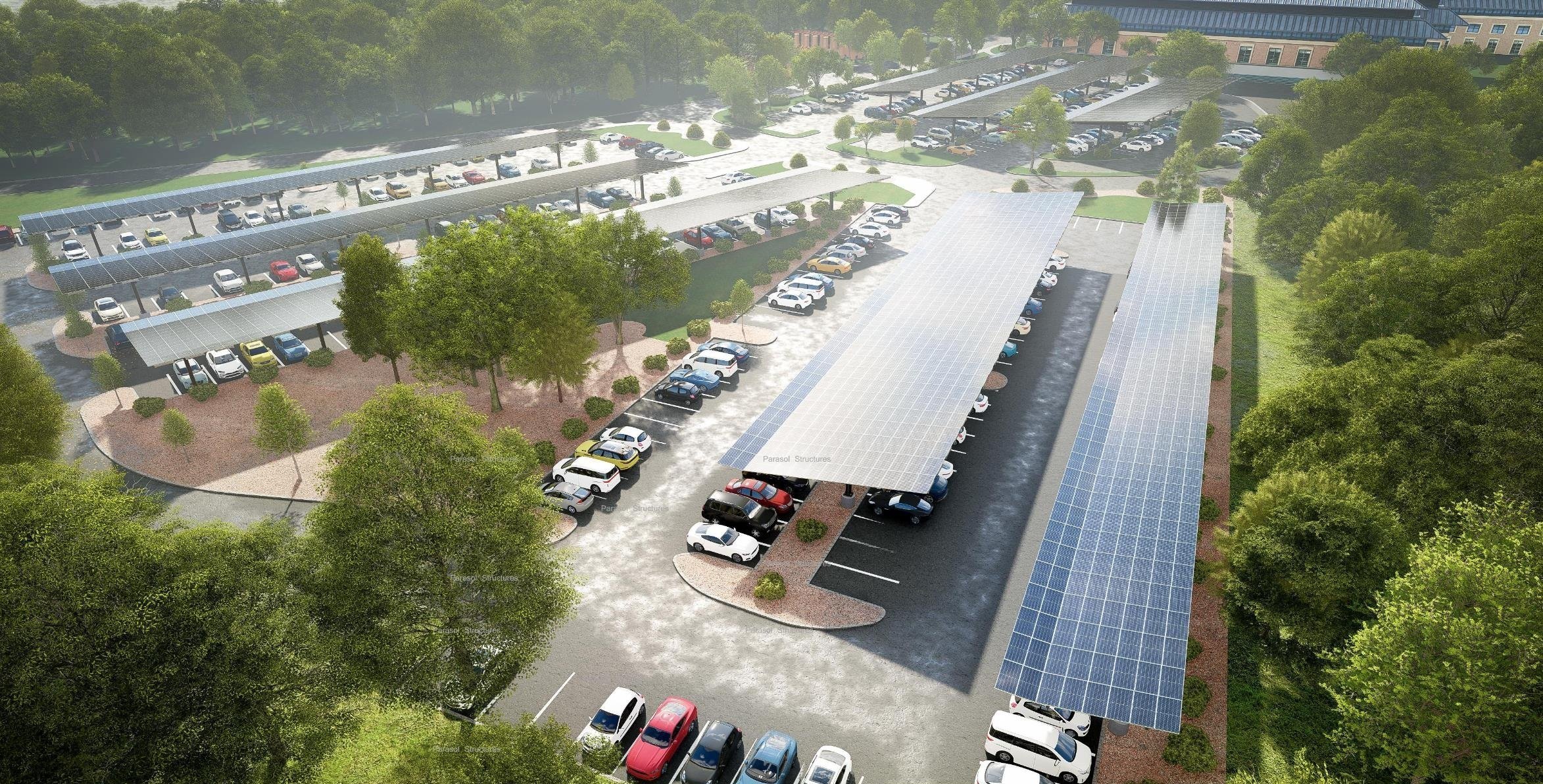UNIVERSITY OF MARYLAND MEDICAL SYSTEM ANNOUNCES SOLAR ENERGY CANOPY PROJECT