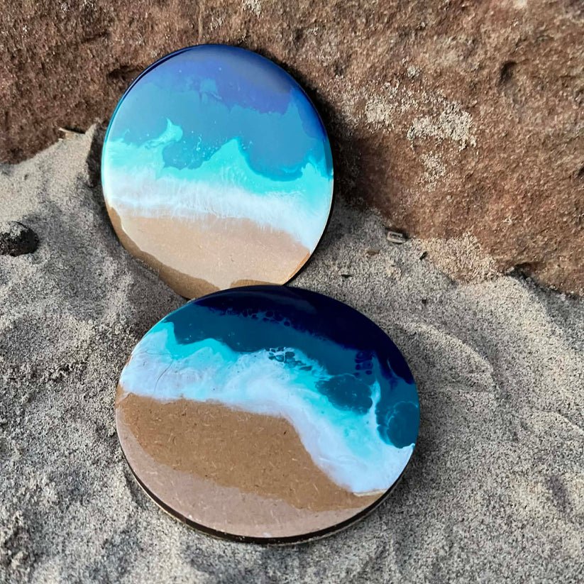 Seascape Resin Coaster Workshop 