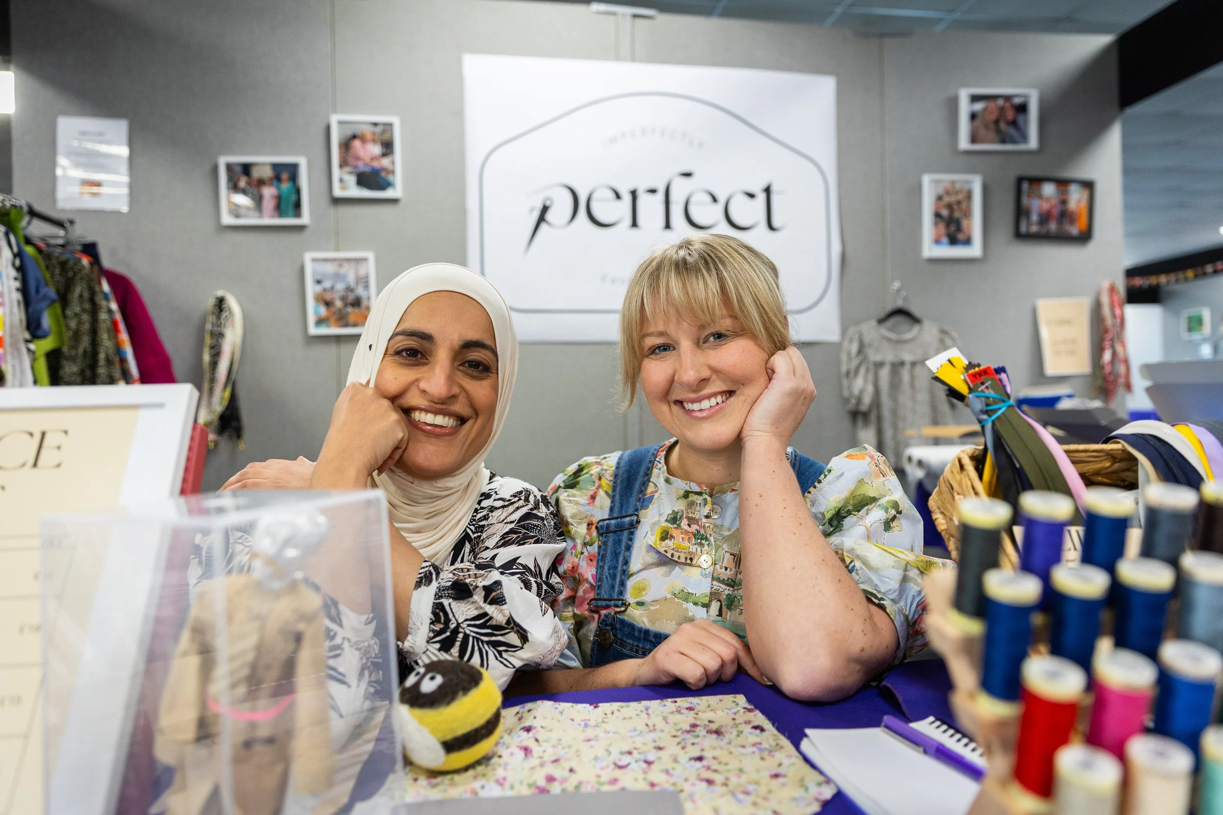 Meet the Stars of the Great British Sewing Bee Celebrities: Asmaa &amp; Fauve