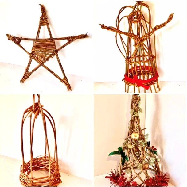 Festive Willow Table Decorations And More