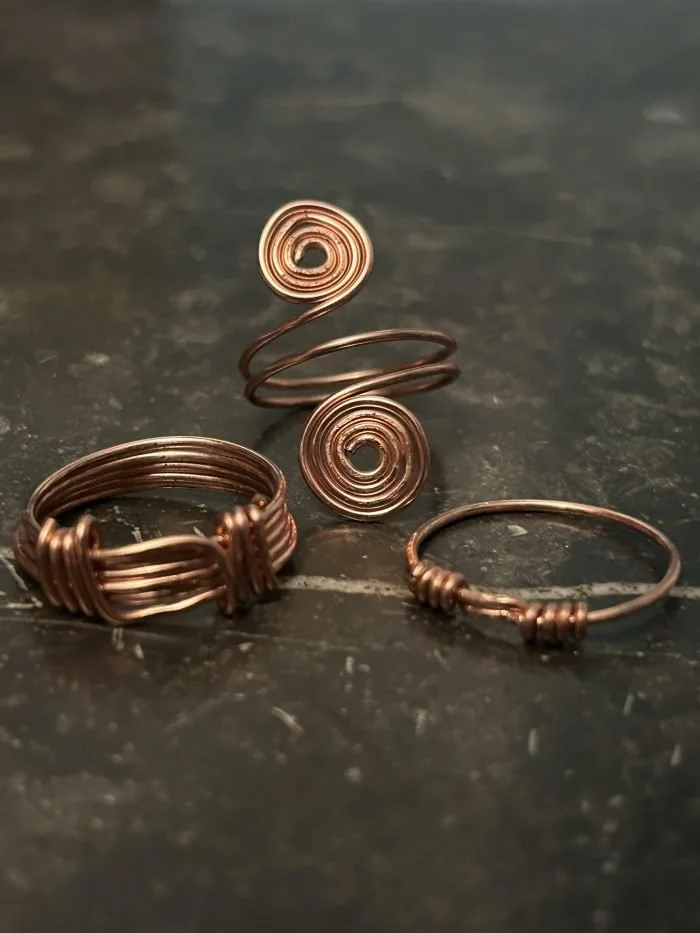 Three Simple Saxon Rings