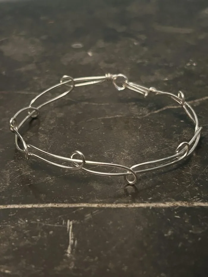 Wire Swirl Bracelet
