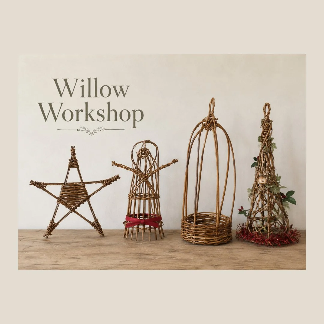 Festive Willow Table Decorations And More