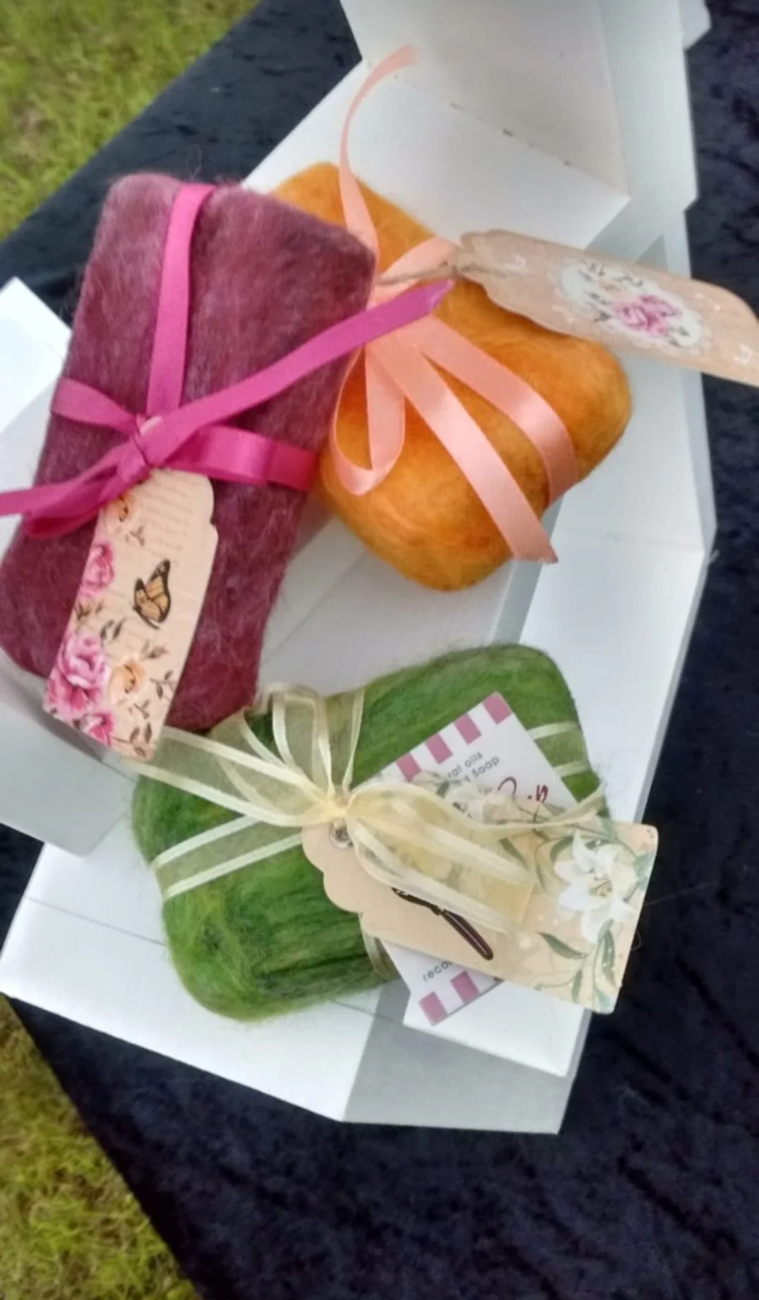 Felted Soap