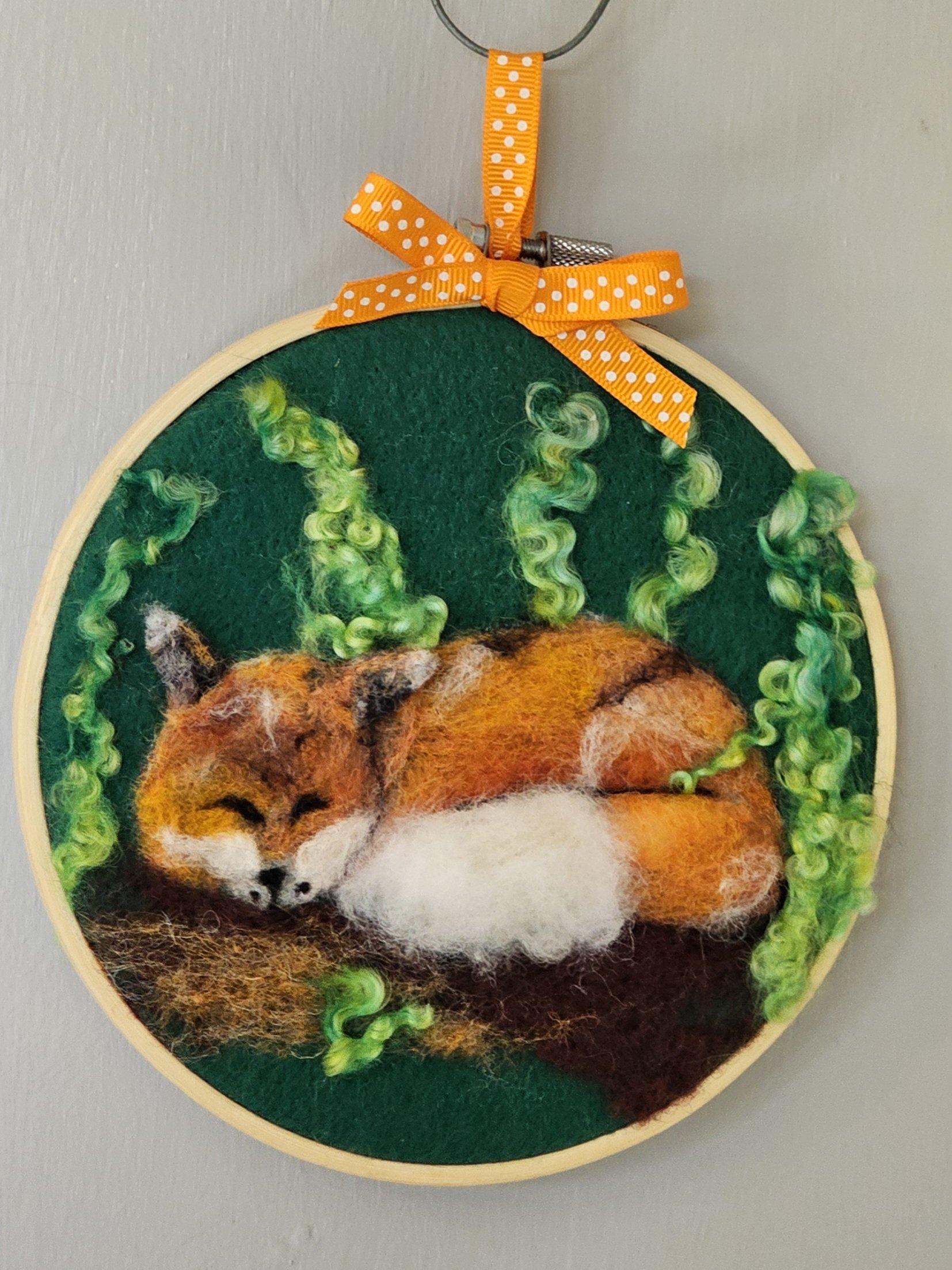 Hooped Felting