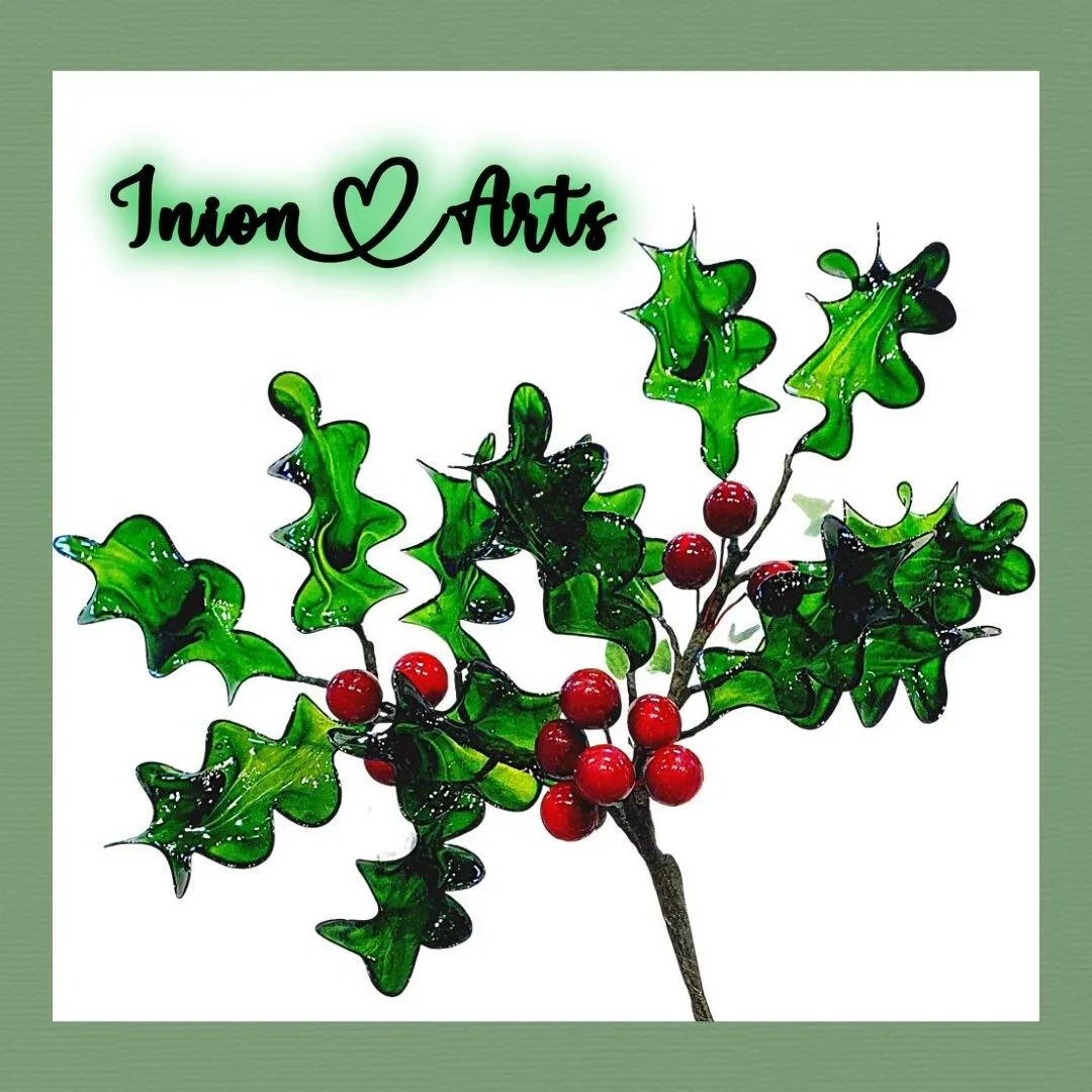 Resin Dip Holly