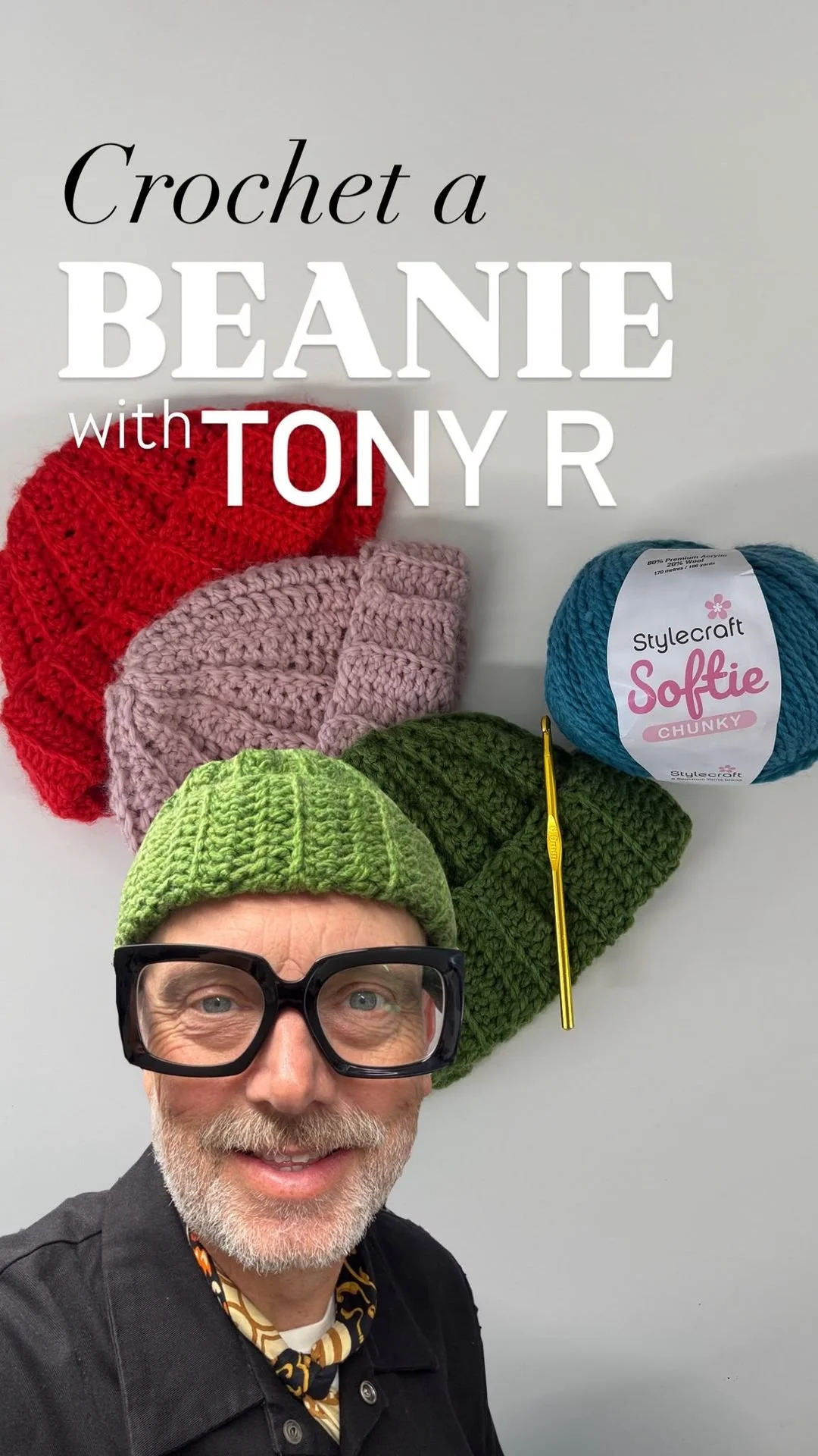 Crochet a Beanie with Tony R