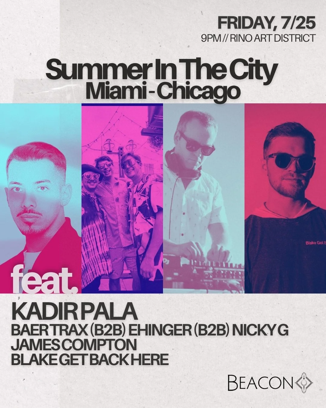 Summer in the City: Miami to Chicago