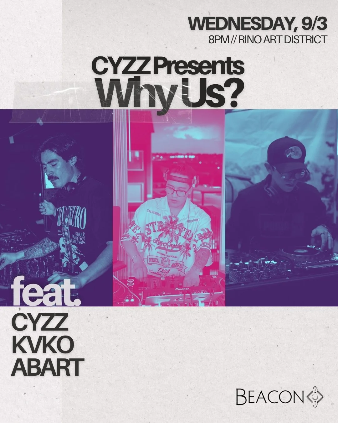 CYZZ Presents : Why Us?