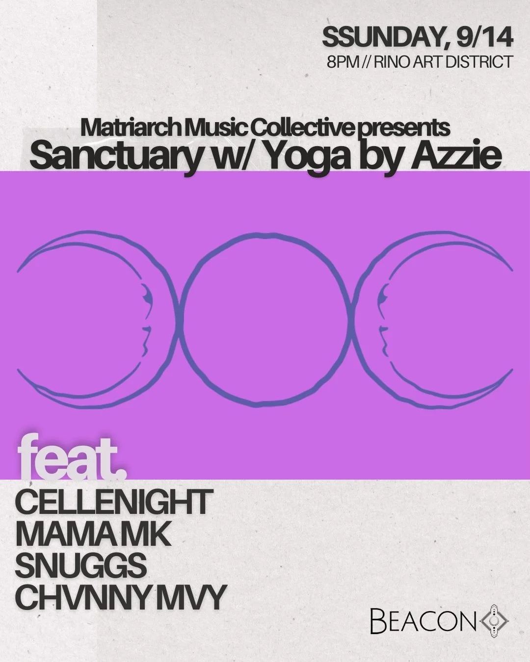 Matriarch Music Collective presents: Sanctuary with Yoga by Azzie