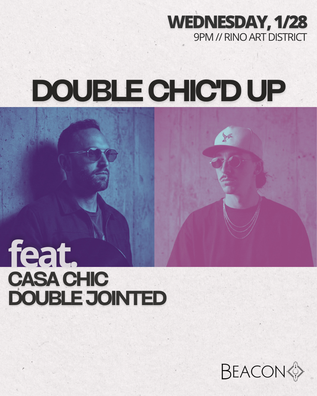 Double Chic'd Up | CASA Chic + Doublejointed