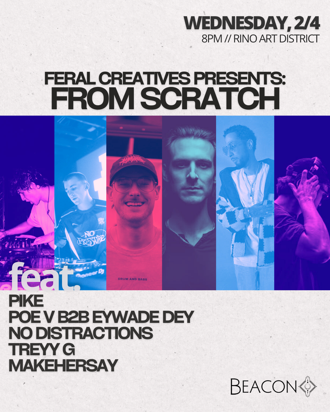 Feral Creatives presents: FROM SCRATCH
