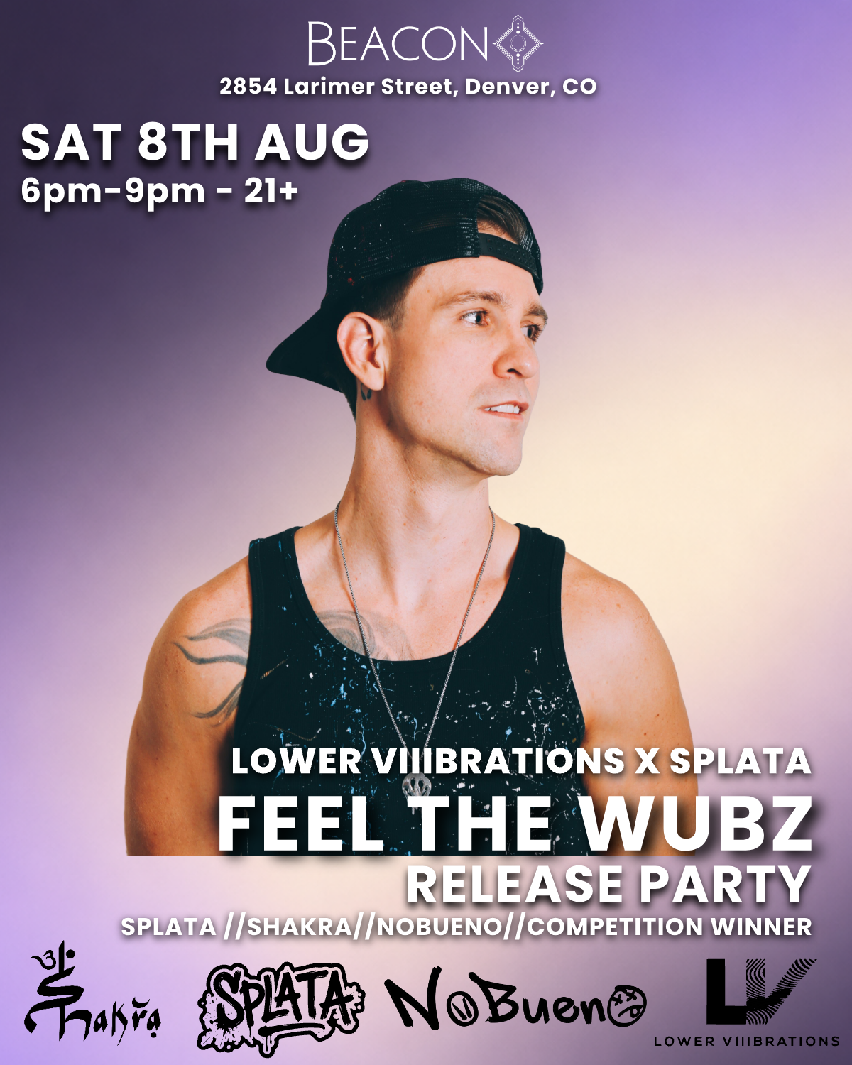 SPLATA : FEEL THE WUBZ RELEASE PARTY (LOWER VIIIBRATIONS)