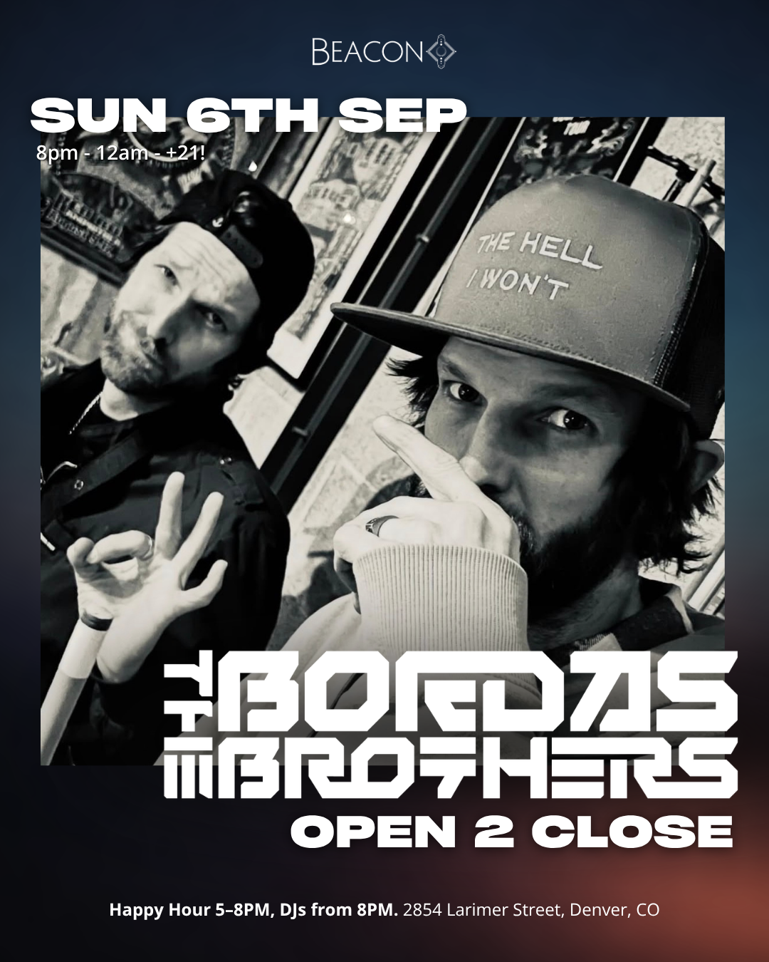 Bordas Brothers Open 2 Close