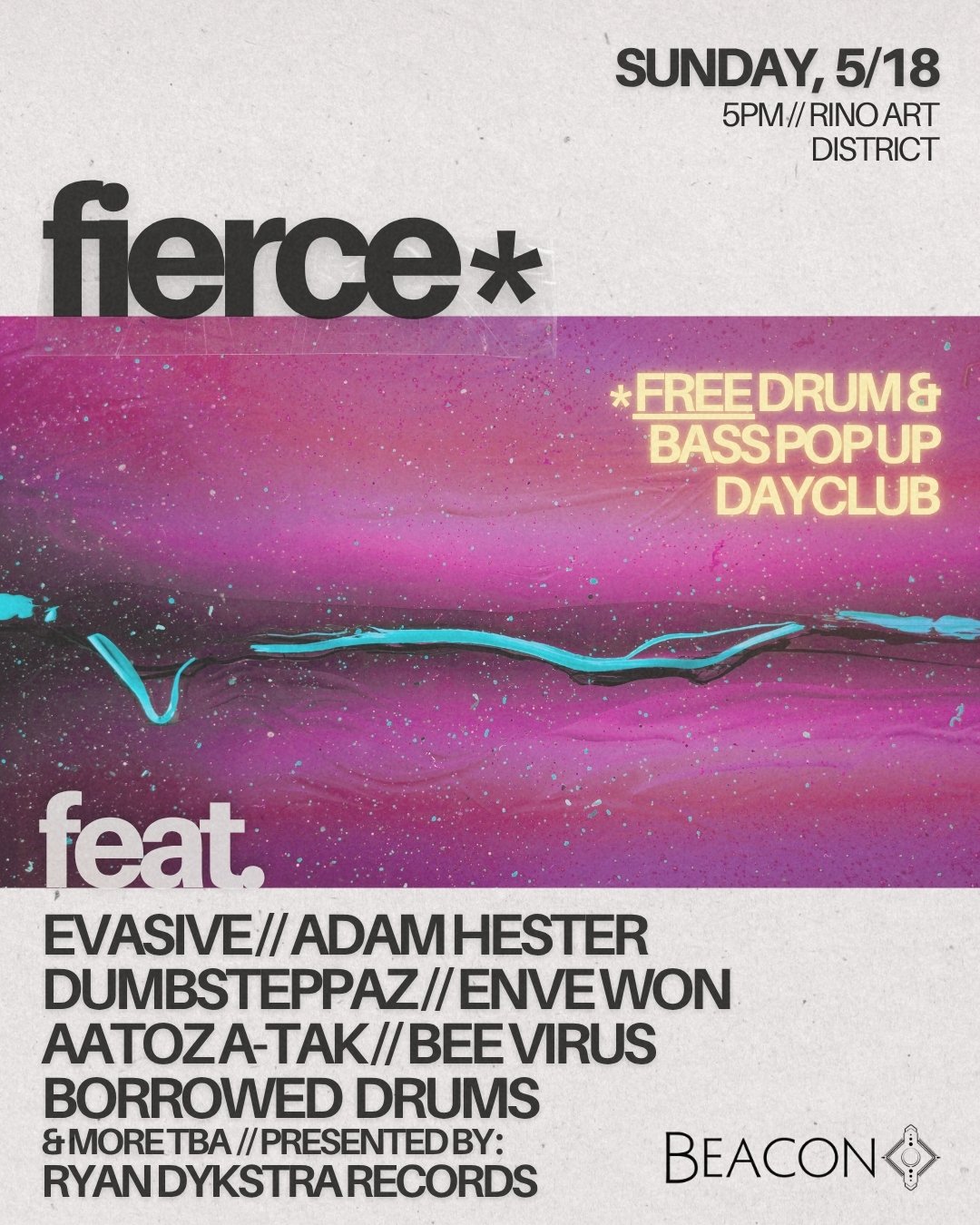 Fierce: Monthly Drum & Bass Dayclub