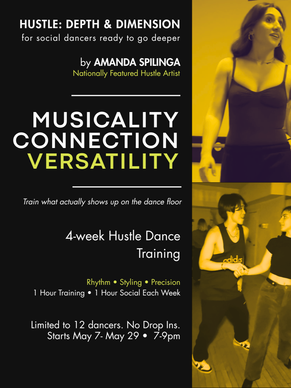 Hustle: Depth & Dimension — 4-Week Series