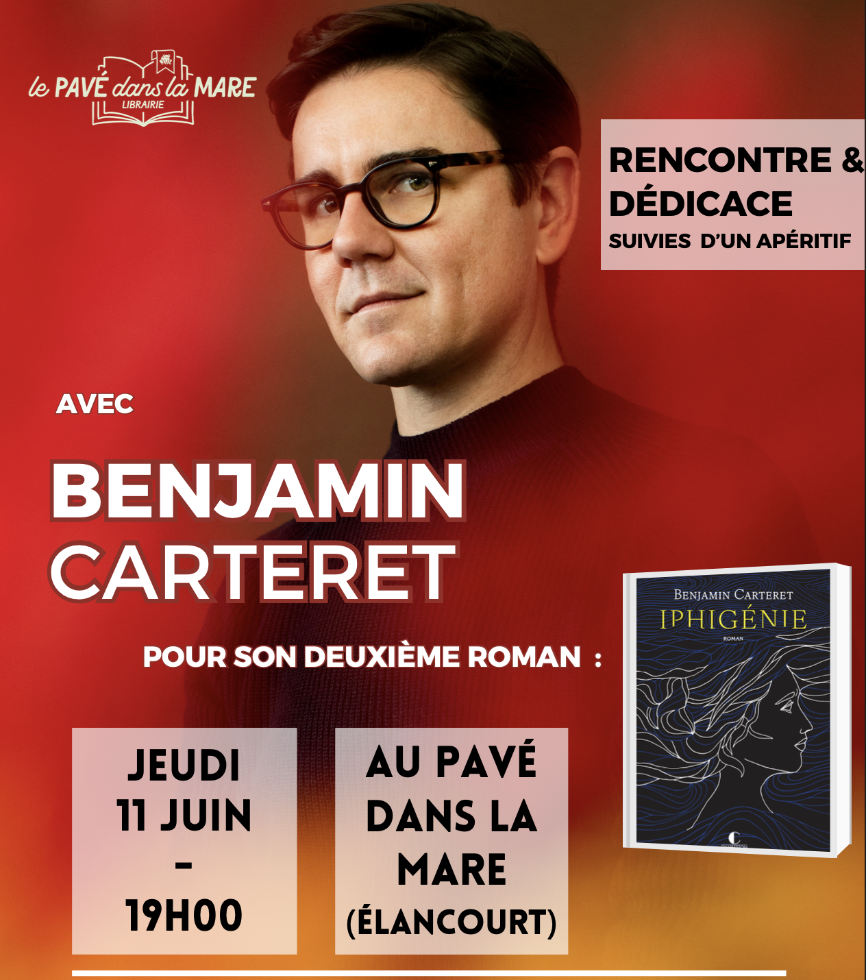 Dédicace au Pavé dans la mare 