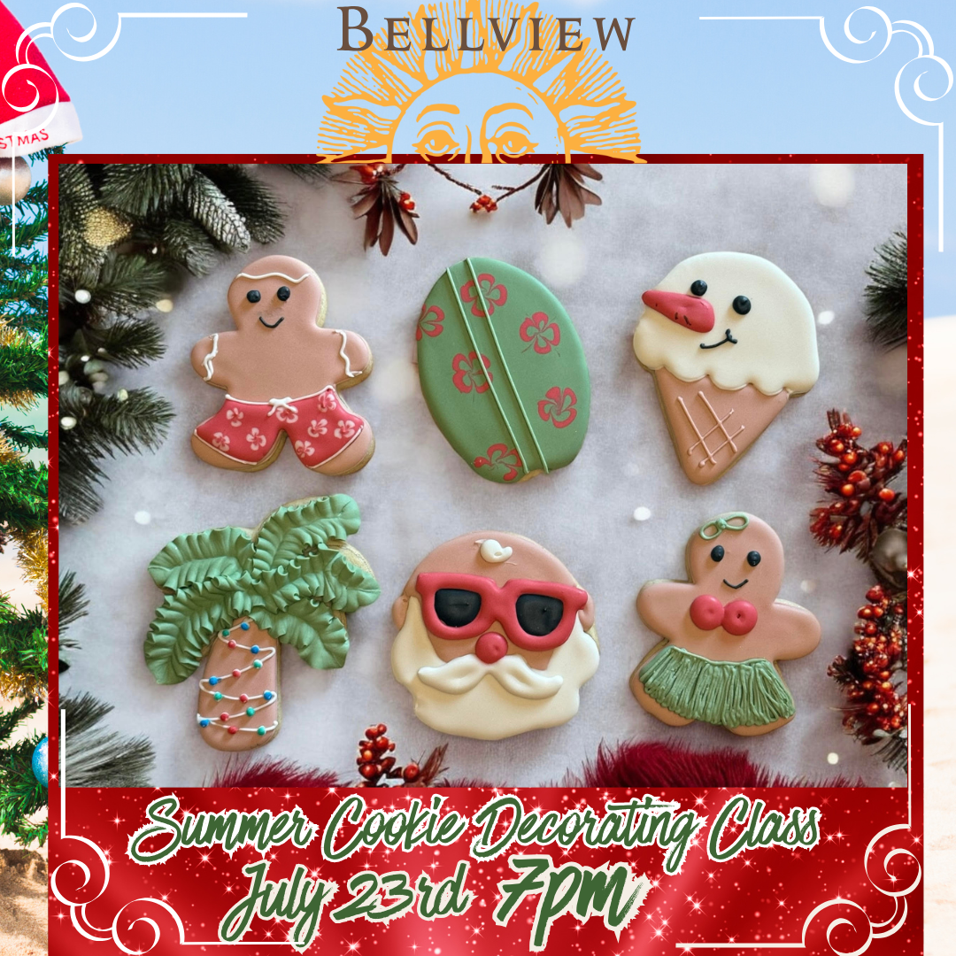 Summer Cookie Decorating Class at Bellview Winery