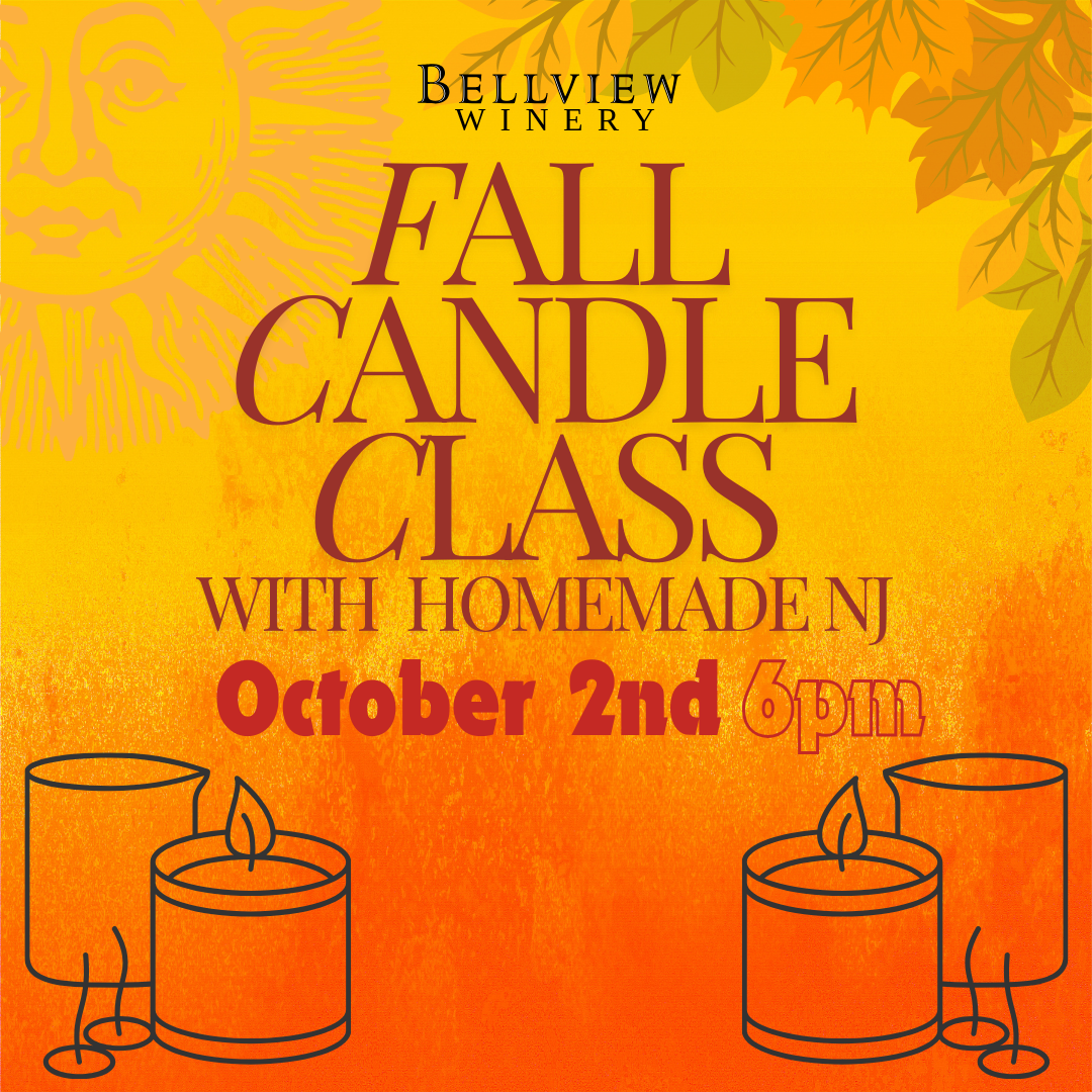 Fall Candle Class at Bellview Winery
