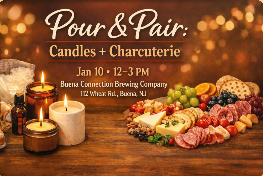 Candles & Charcuterie at Buena Connection Brewing