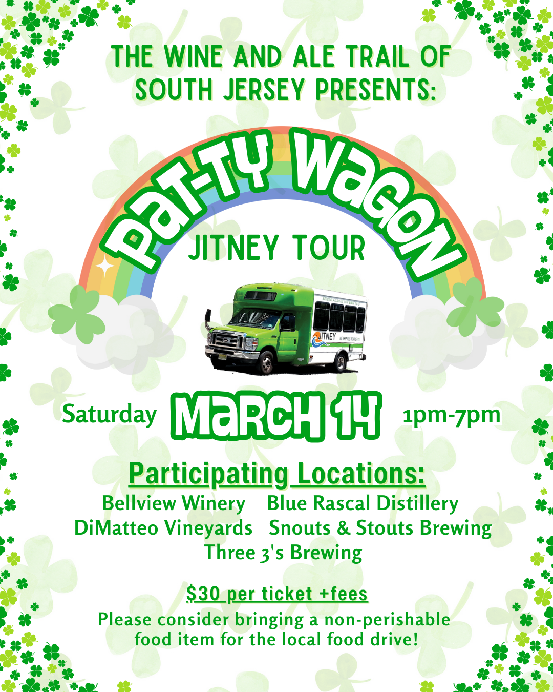 Pat-ty Wagon Jitney Tour