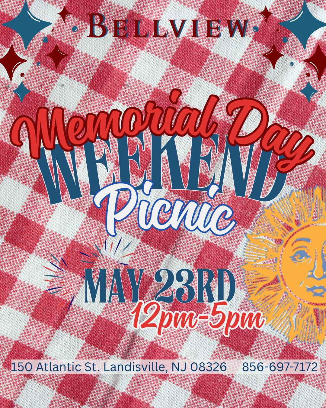 Memorial Day Weekend Picnic at Bellview Winery