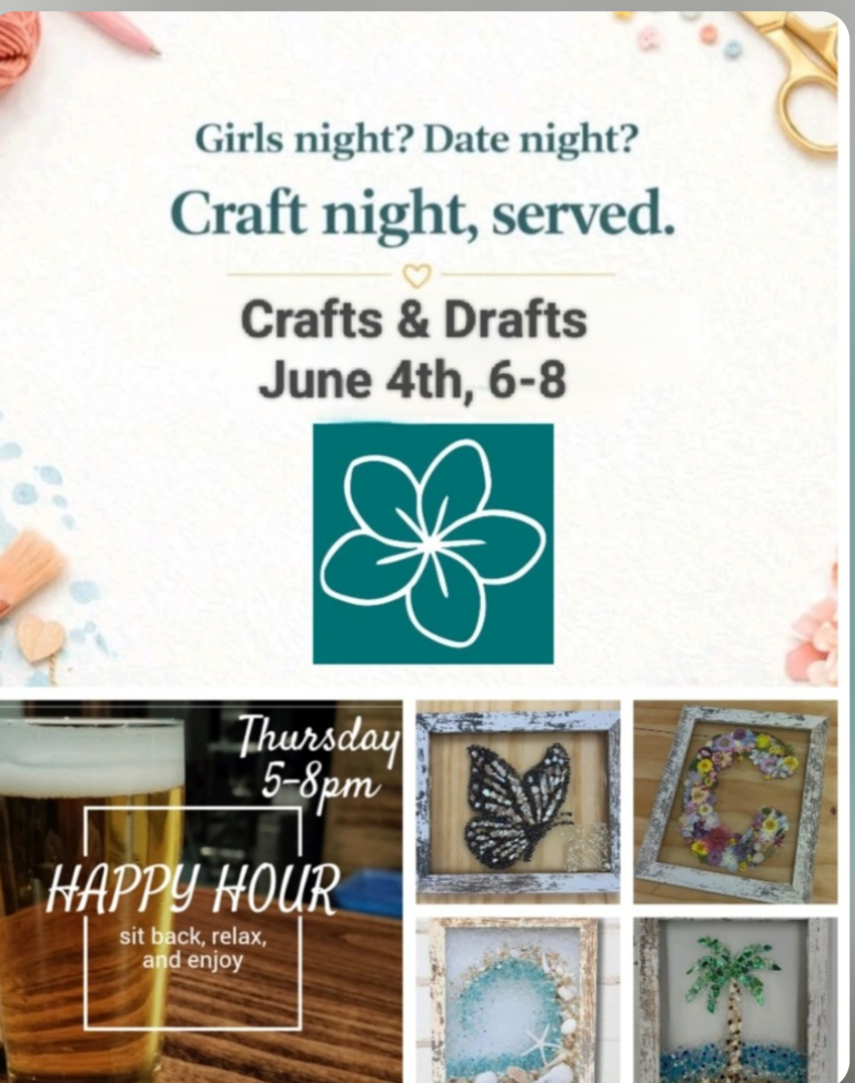 Crafts and Drafts at Three 3's Brewing