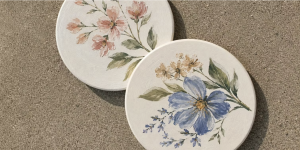Paint & Sip Wine Coasters at Sharrott Winery