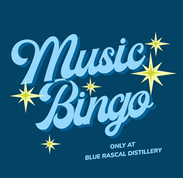 *NEW* Music Bingo at Blue Rascal Distillery