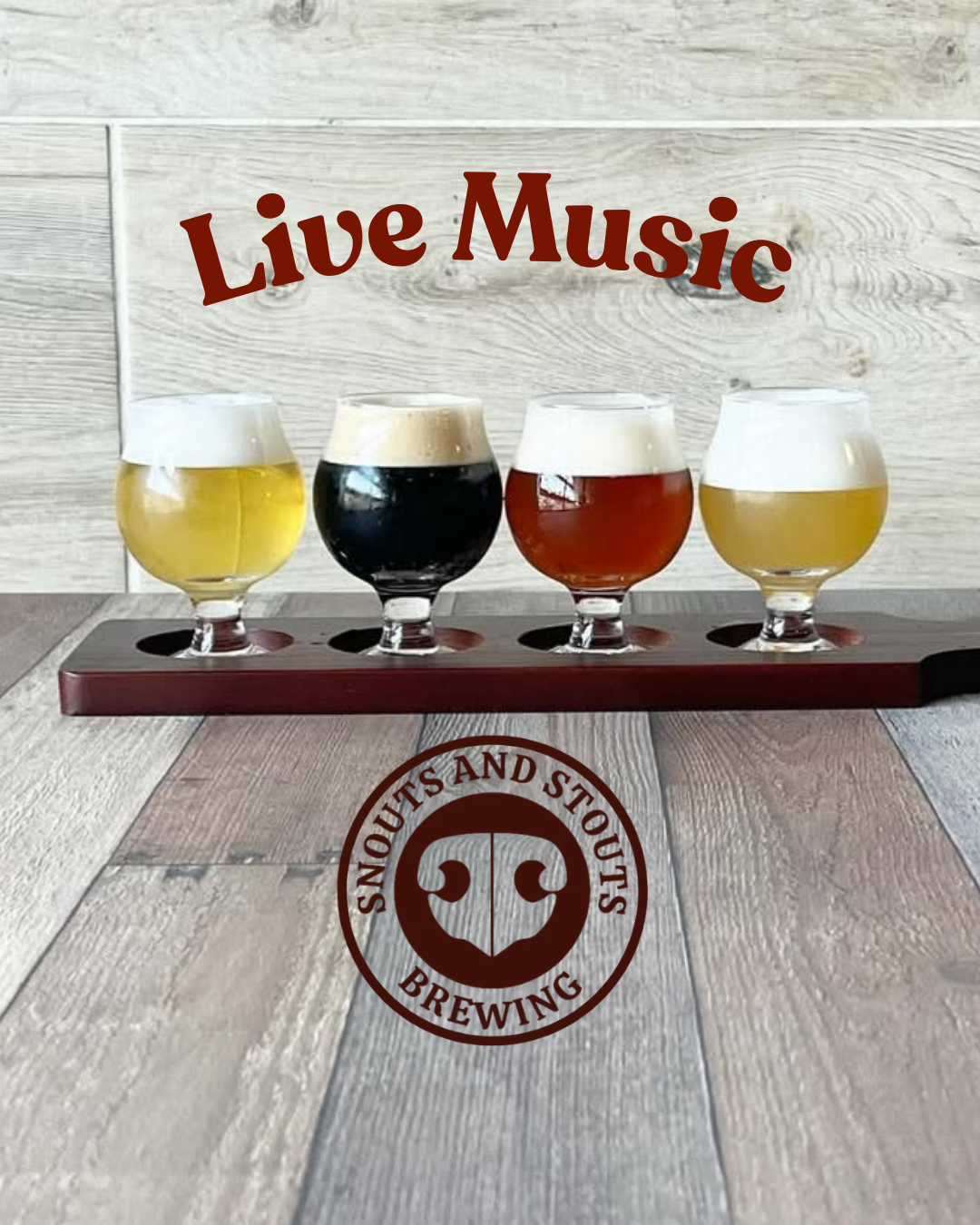 Live Music at Snouts &amp; Stouts Brewing 