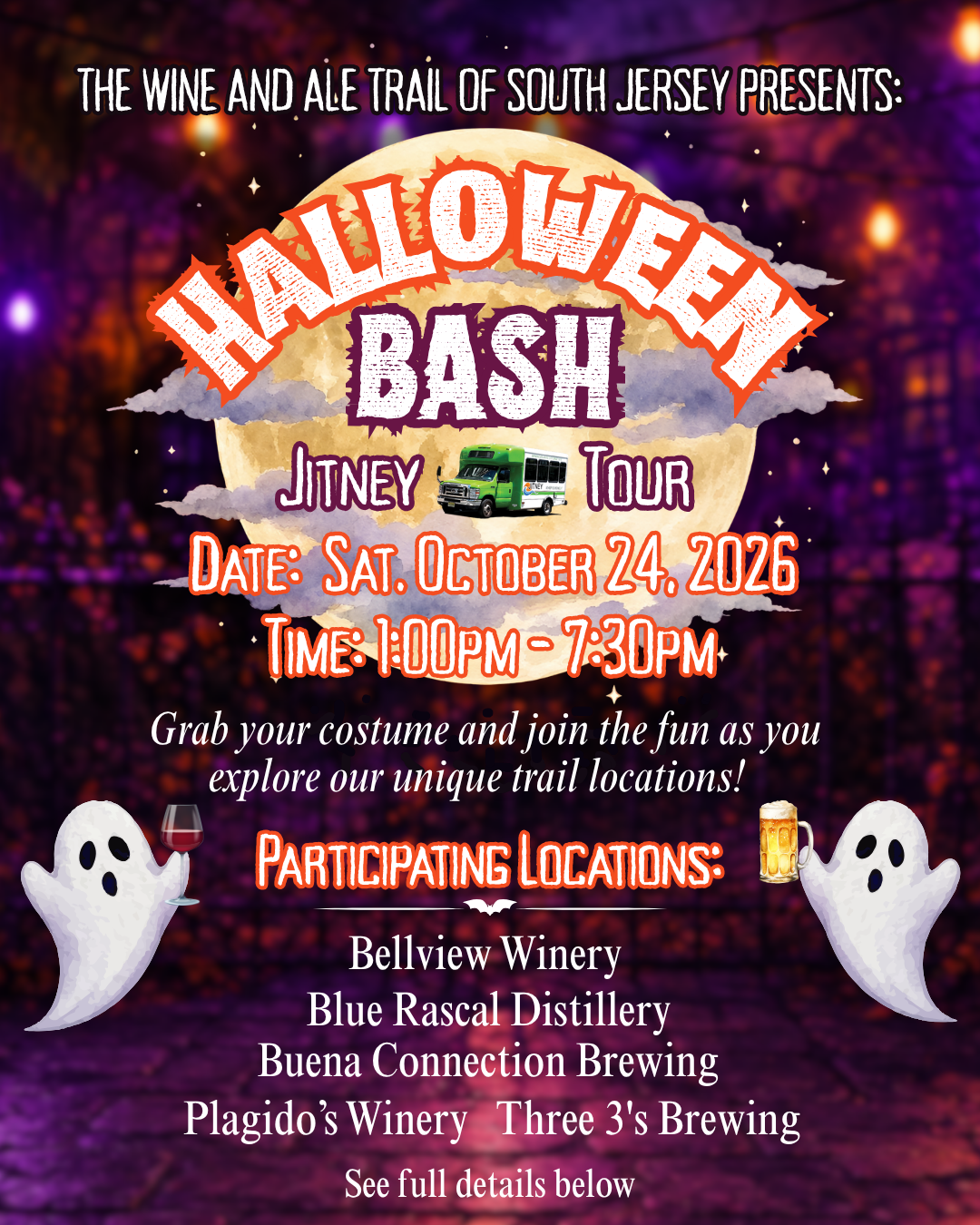 HALLOWEEN JITNEY TOUR