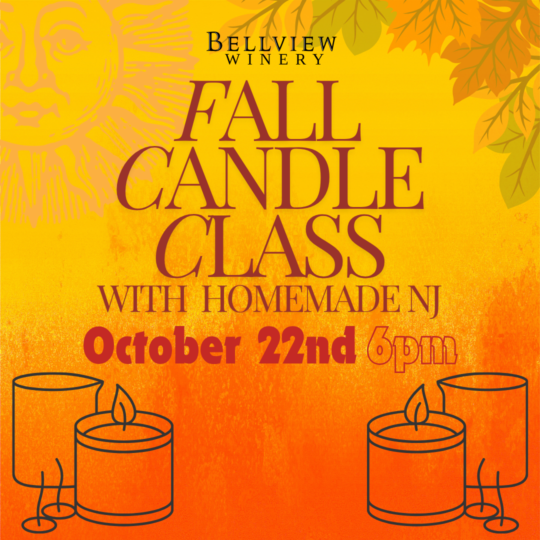 Fall Candle Class at Bellview Winery