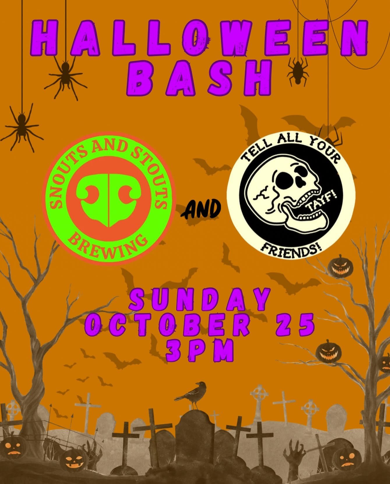 Halloween Bash at Snouts & Stouts Brewing