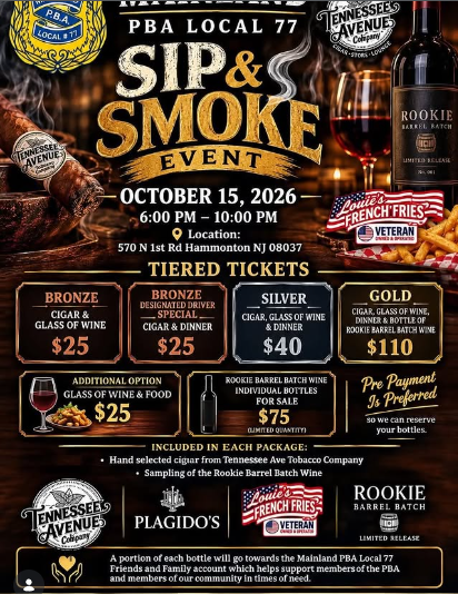 Sip & Smoke at Plagido's Winery