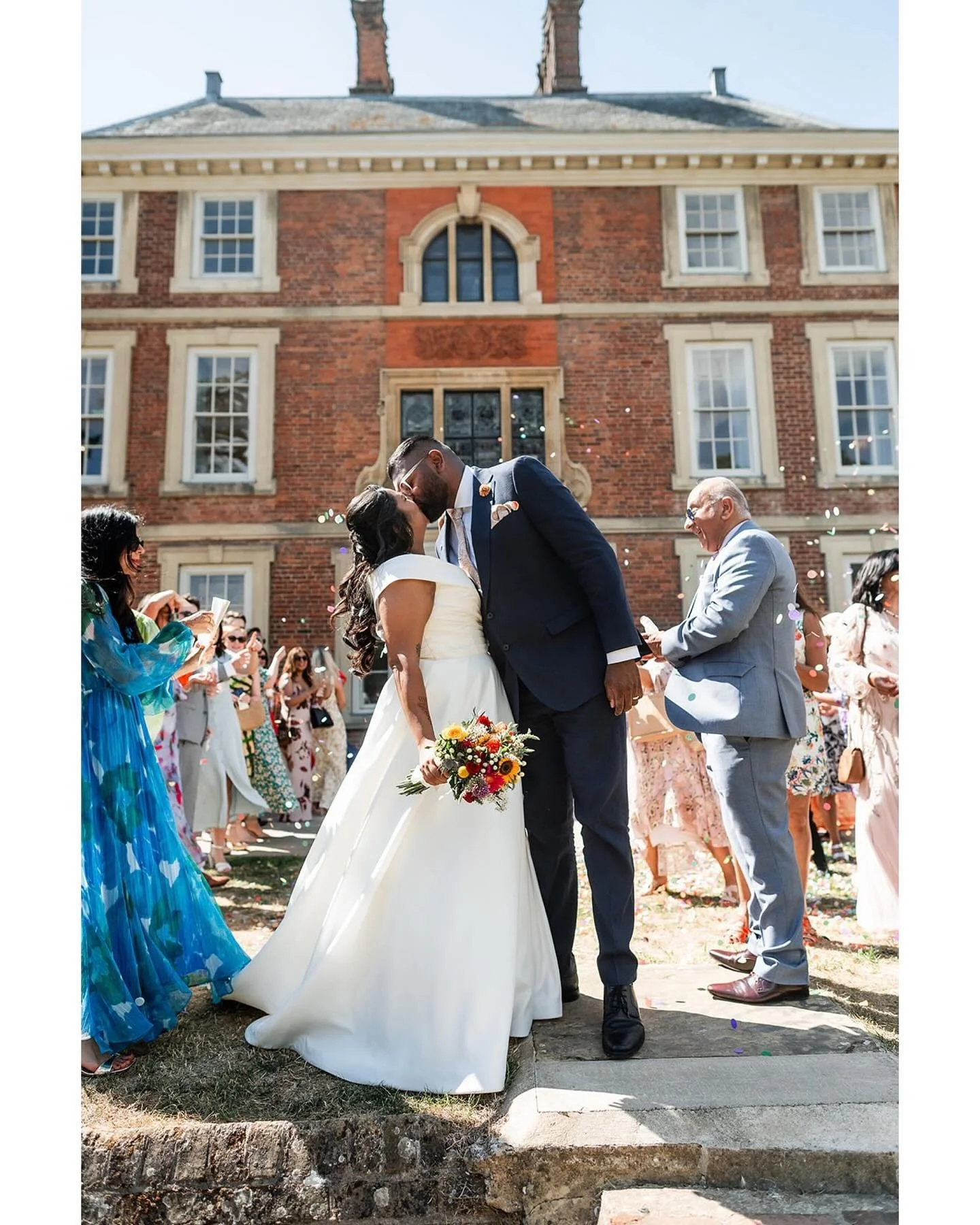 Summer memories from Krishna and Ajith&rsquo;s beautiful wedding at @fortyhall last summer. Just the best day, the lushest people and such a fun party - every wedding should include doing tandem tequila shots 🍻

Shot on a mix of film and digital 

S